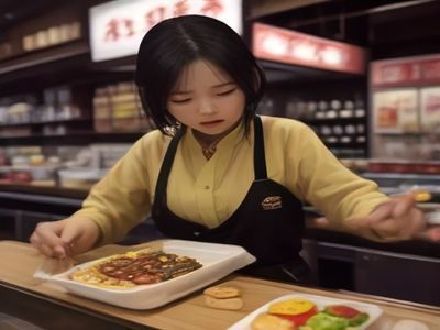 美食探店博主在网红餐厅拍摄菜品种草内容，色彩鲜艳的餐盘与温馨用餐环境，展示17c13一起种草美食分享真实场景